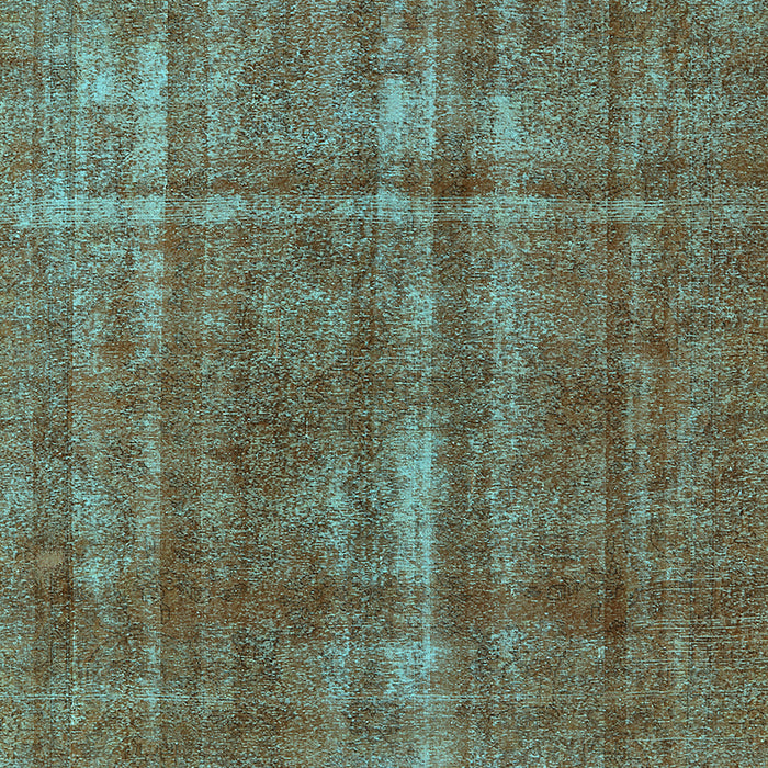 Machine Washable Oriental Light Blue Industrial Rug, wshurb1092lblu