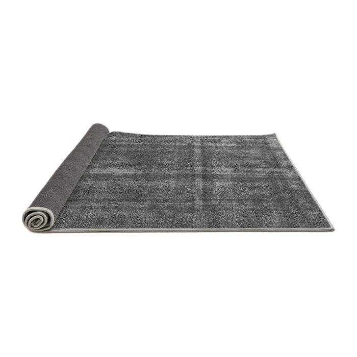 Sideview of Oriental Gray Industrial Rug, urb1092gry