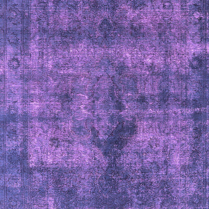 Machine Washable Oriental Purple Industrial Area Rugs, wshurb1093pur