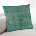 Lifestyle Image of Mid-Century Modern Urban Square Sea Green Throw Pillow, 18 inch by 18 inch, pwurb1093