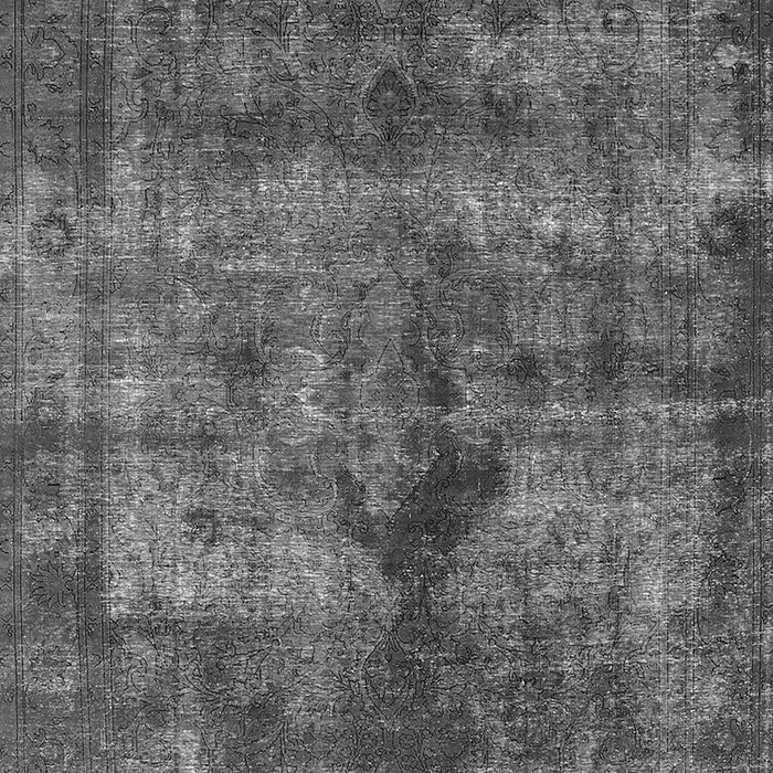 Machine Washable Oriental Gray Industrial Rug, wshurb1093gry