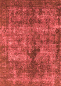 Oriental Red Industrial Rug, urb1093red