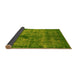 Sideview of Oriental Yellow Industrial Rug, urb1093yw