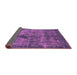 Sideview of Oriental Pink Industrial Rug, urb1093pnk