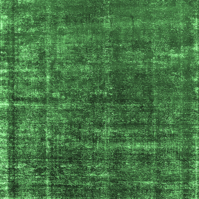 Machine Washable Oriental Emerald Green Industrial Area Rugs, wshurb1094emgrn