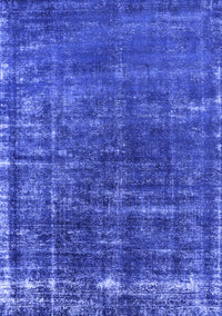 Oriental Blue Industrial Rug, urb1094blu