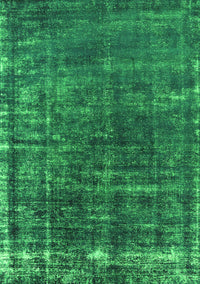 Oriental Green Industrial Rug, urb1094grn