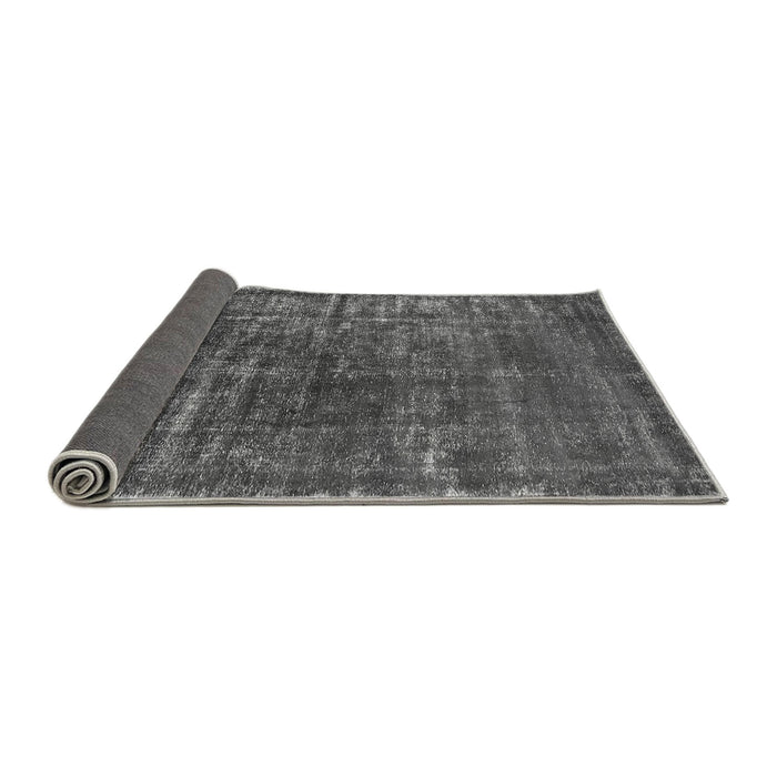Sideview of Oriental Gray Industrial Rug, urb1094gry
