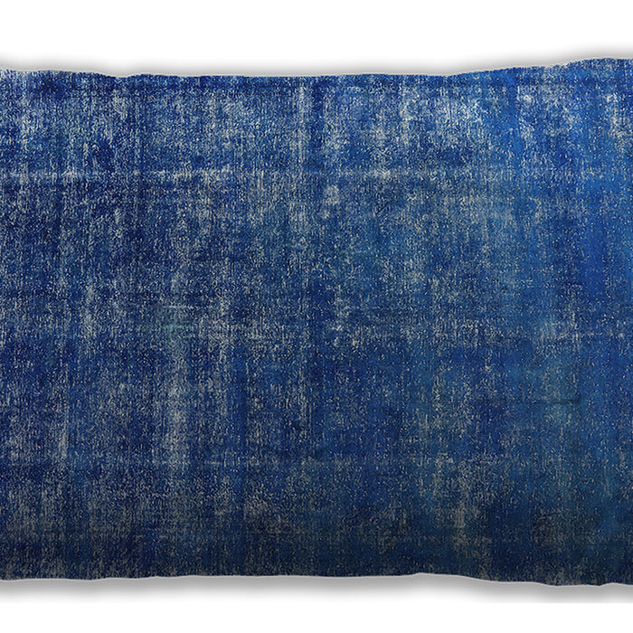 Mid-Century Modern Urban Iceberg Blue Lumbar Throw Pillow, 13 inch by 19 inch, lburb1094