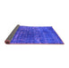 Sideview of Oriental Purple Industrial Rug, urb1094pur