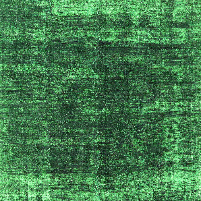 Machine Washable Oriental Green Industrial Area Rugs, wshurb1095grn