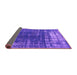 Sideview of Oriental Purple Industrial Rug, urb1095pur