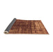 Sideview of Oriental Orange Industrial Rug, urb1095org