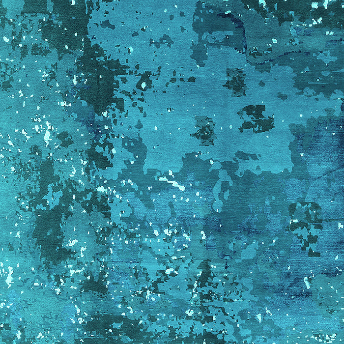 Oriental Turquoise Industrial Rug, urb1096turq