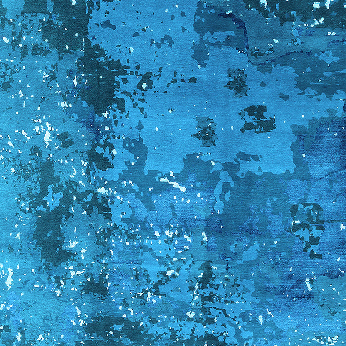 Oriental Light Blue Industrial Rug, urb1096lblu