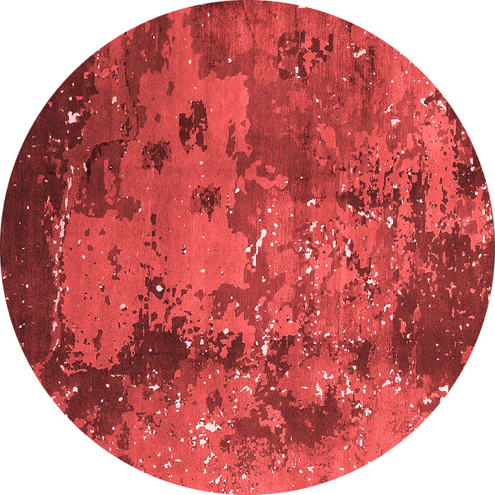 Machine Washable Oriental Red Industrial Rug, wshurb1096red