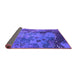 Sideview of Oriental Purple Industrial Rug, urb1096pur