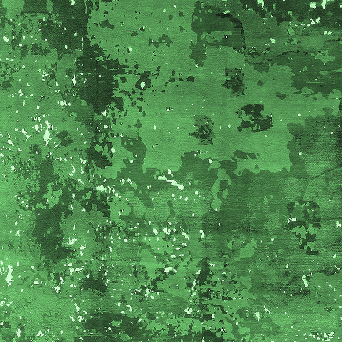 Oriental Emerald Green Industrial Rug, urb1096emgrn