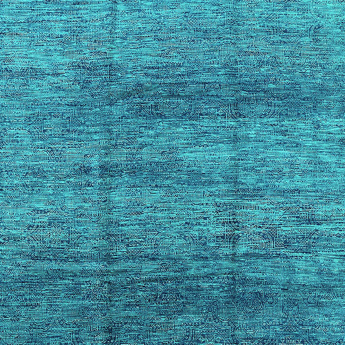 Oriental Turquoise Industrial Rug, urb1097turq