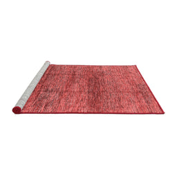 Industrial Red Washable Rugs