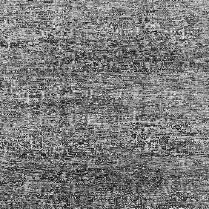 Machine Washable Oriental Gray Industrial Rug, wshurb1097gry