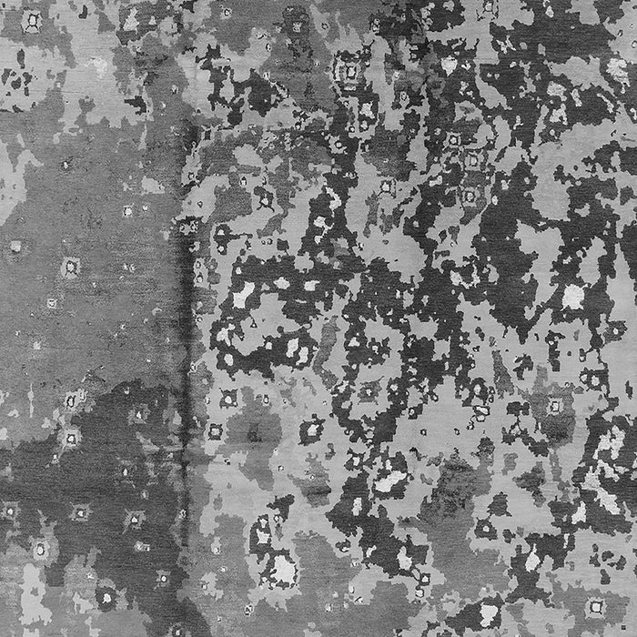 Machine Washable Oriental Gray Industrial Rug, wshurb1098gry