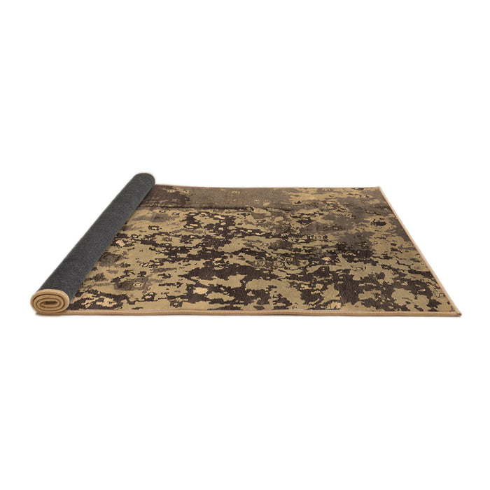 Sideview of Oriental Brown Industrial Rug, urb1098brn