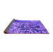 Sideview of Oriental Purple Industrial Rug, urb1098pur