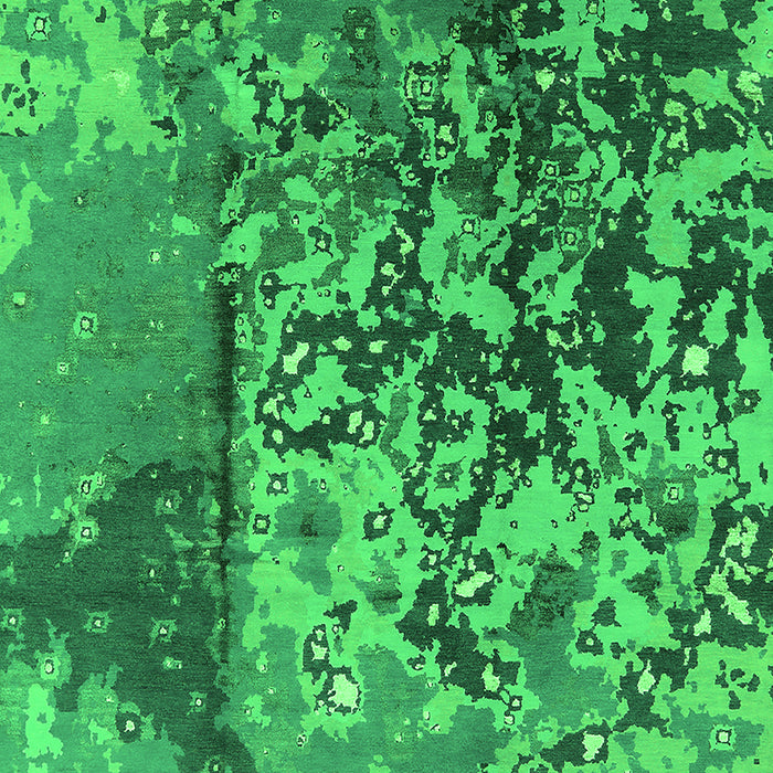 Oriental Green Industrial Rug, urb1098grn