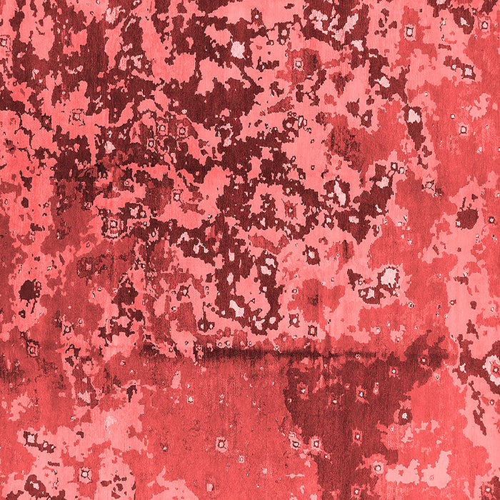 Machine Washable Oriental Red Industrial Rug, wshurb1098red