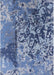 Mid-Century Modern Sapphire Blue Oriental Rug, urb1098