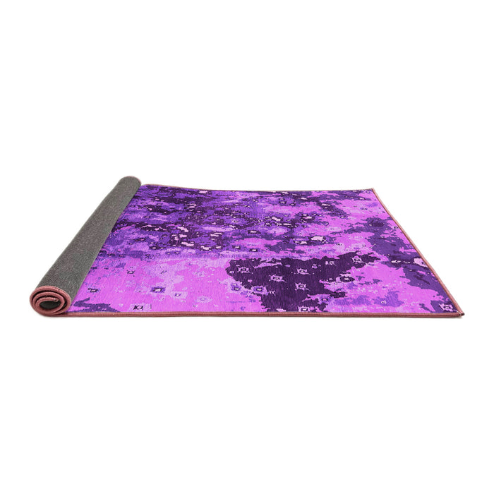 Sideview of Oriental Pink Industrial Rug, urb1099pnk
