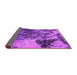 Sideview of Oriental Pink Industrial Rug, urb1099pnk