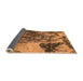 Sideview of Oriental Orange Industrial Rug, urb1099org