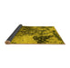 Sideview of Oriental Yellow Industrial Rug, urb1099yw