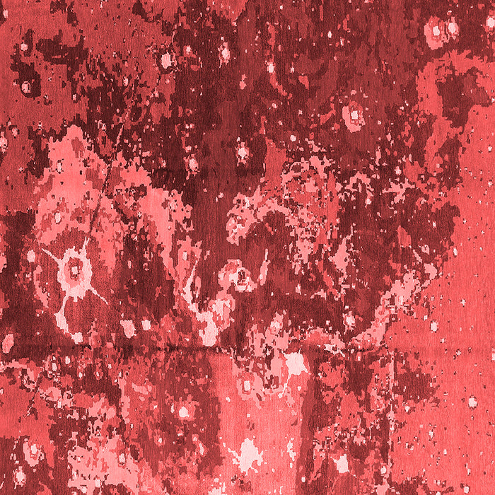 Machine Washable Oriental Red Industrial Rug, wshurb1100red