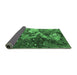 Sideview of Oriental Emerald Green Industrial Rug, urb1100emgrn