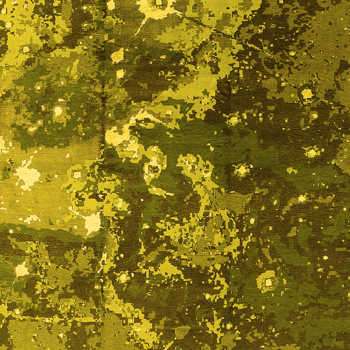 Oriental Yellow Industrial Rug, urb1100yw