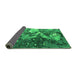 Sideview of Oriental Green Industrial Rug, urb1100grn