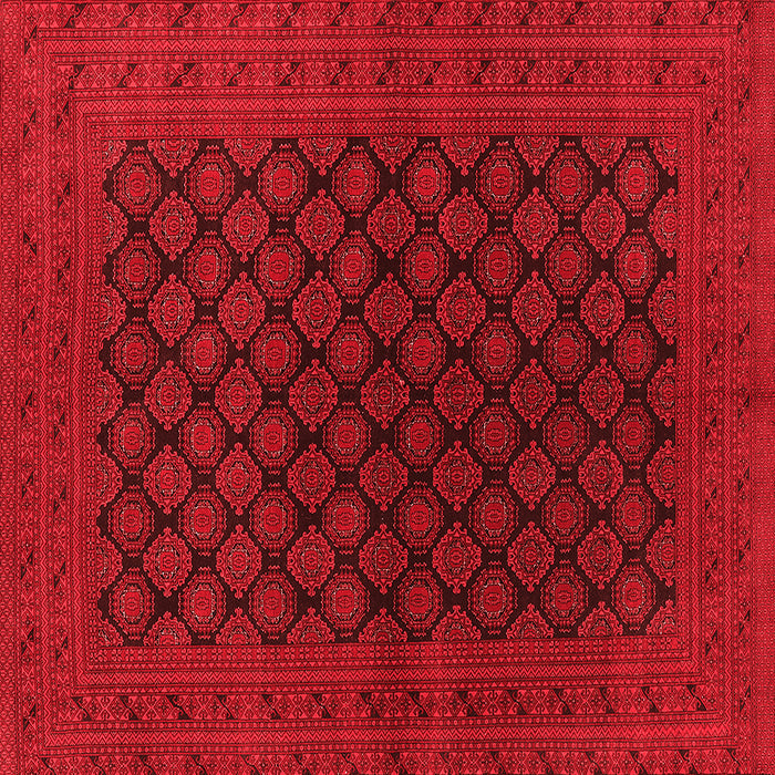 Machine Washable Oriental Red Industrial Rug, wshurb1102red