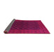 Sideview of Oriental Pink Industrial Rug, urb1102pnk