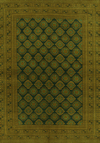 Oriental Green Industrial Rug, urb1102grn