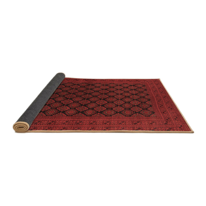 Sideview of Oriental Brown Industrial Rug, urb1102brn