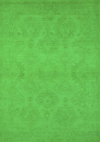 Oriental Green Industrial Rug, urb1103grn