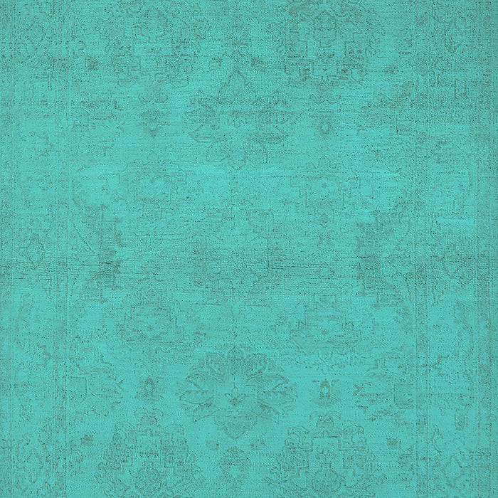 Oriental Turquoise Industrial Rug, urb1103turq
