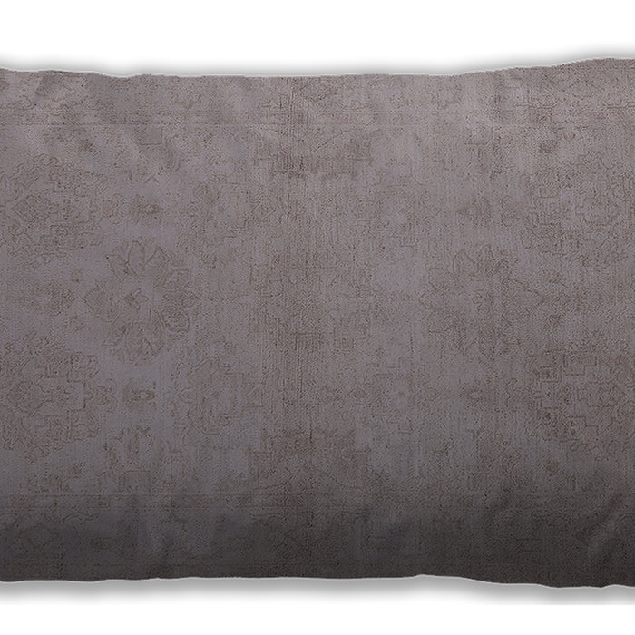 Mid-Century Modern Urban Rosy Brown Pink Lumbar Throw Pillow, 13 inch by 19 inch, lburb1103