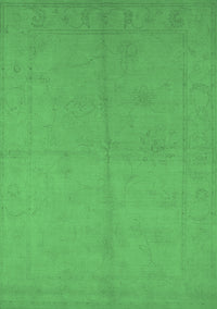 Oriental Emerald Green Industrial Rug, urb1104emgrn