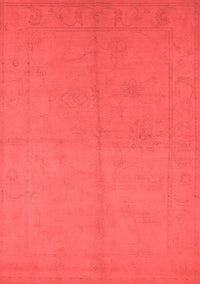 Oriental Red Industrial Rug, urb1104red