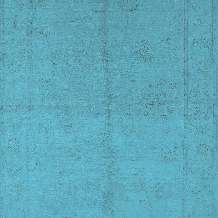 Oriental Light Blue Industrial Rug, urb1104lblu