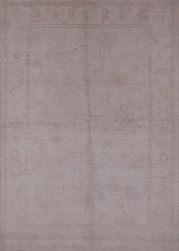 Mid-Century Modern Rosy Brown Pink Oriental Rug, urb1104